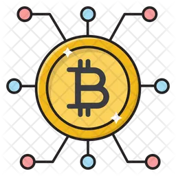 Bitcoin Networking  Icon