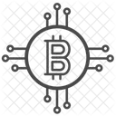 Bitcoin-Netzwerk  Symbol