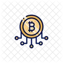 Bitcoin-Netzwerk  Symbol