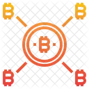 Bitcoin-Netzwerk  Symbol