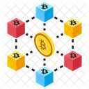 Bitcoin Netzwerk Bitcoin Club Peer To Peer Icon