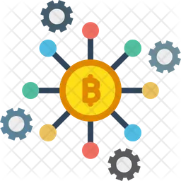 Bitcoin-Netzwerk  Symbol