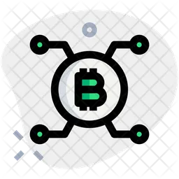 Bitcoin-Netzwerk  Symbol