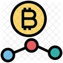 Bitcoin-Netzwerk  Symbol