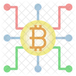 Bitcoin-Netzwerk  Symbol