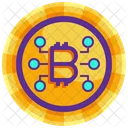 Bitcoin Netzwerk Bitcoin Kryptowahrung Symbol