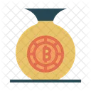 Bitcoin Netzwerk Netzwerk Vernetzung Symbol