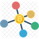 Bitcoin-Netzwerk  Symbol