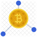 Bitcoin-Netzwerk  Symbol