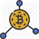 Bitcoin-Netzwerk  Symbol