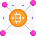 Bitcoin-Netzwerk  Symbol