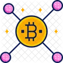 Bitcoin-Netzwerk  Symbol