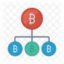 Bitcoin-Netzwerk  Symbol