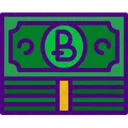 Bitcoin Note  Icon