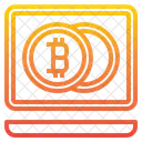 Bitcoin Notebook Bank Icon