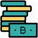 Bitcoin Notes Bitcoin Money Icon