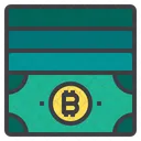 Cash Money Bitcoin Cryptocurrency Bitcoin Notes Bitcoin Money Icon