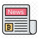 Noticias Bitcoin Bitcoin Criptomoneda Icono