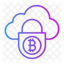 Seguridad en la nube bitcoin  Icono