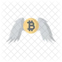 Bitcoin on the rise  Icon