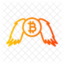 Bitcoin on the rise  Icon