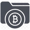 Bitcoin-Ordner  Symbol