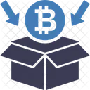 Bitcoin Package Bitcoin Box Icon