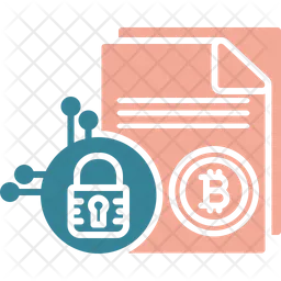 Bitcoin Paper Technology  Icon