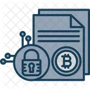 Bitcoin Paper Technology Icon