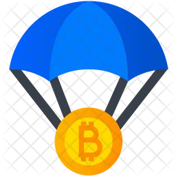 Bitcoin Parachute  Icon
