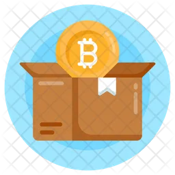 Bitcoin Parcel  Icon
