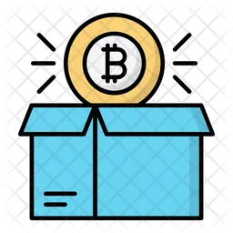 Bitcoin Parcel  Icon