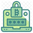 Bitcoin Password  Icon