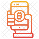 Pay Money Bitcoin Cryptocurrency Bitcoin Pay Bitcoin Icon