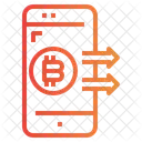Bitcoin Payment Payment Via Bitcoin Digital Currency Icon