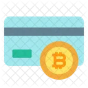 Bitcoin Payment Card  Icon