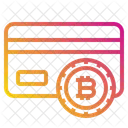 Bitcoin Payment Card  Icon