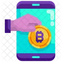 Bitcoin Payments Bitcoin Mining Cryptocurrency Mining Icon