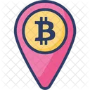 Bitcoin Pin Icon