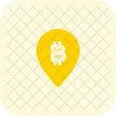 Bitcoin Pin  Icon