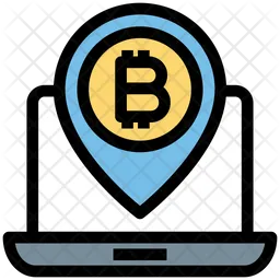 Bitcoin Pin  Icon