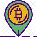 Bitcoin Pin  Icon