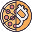 Bitcoin Pizza Icon