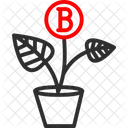 Bitcoin Plant Bitcoin Coin Icon