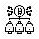 Pool Cryptocurrency Mining Icon