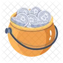 Bitcoin Pot  Icon
