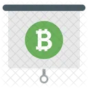 Bitcoin Presentation Bitcoin Diagram Blockchain Presentation Icon