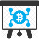 Bitcoin Presentation Presentation Board Business Presentation Icon