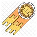 Bitcoin Speed Fast Icon
