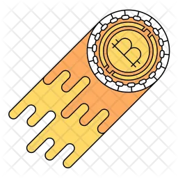 Bitcoin price hike  Icon